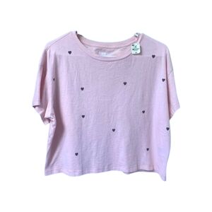  Pink Victoria Secret Cropped Tee